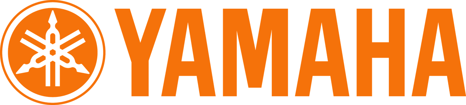 Logo Yamaha orange