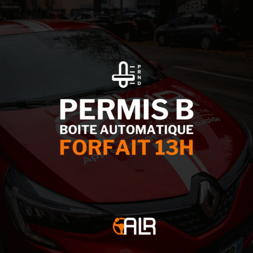 Permis B - Boîte automatique - Forfait 13h